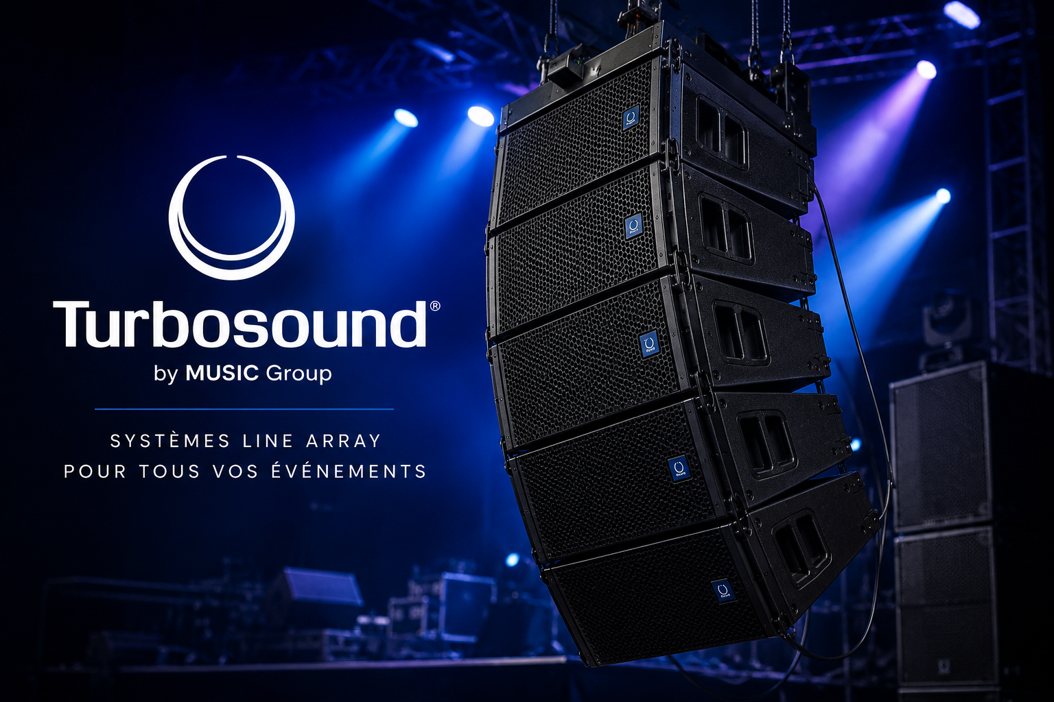 Turbosound - systèmes line array et enceintes professionnelles